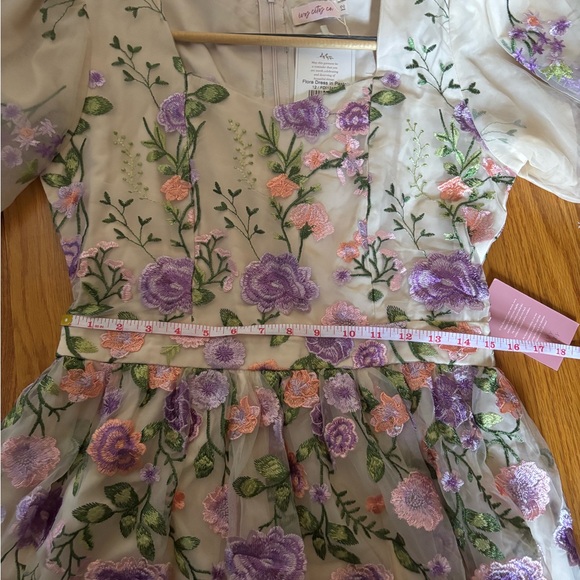 Ivy City Co Flora Dress in Pastel - Picture 6 of 7
